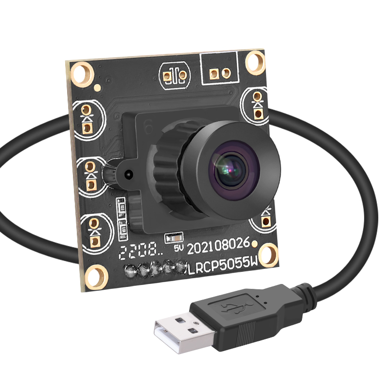 PS5520 5MP WDR USB Camera Module Wide Angle Lens CMOS 1/2.5 Wide Dynamic Range Camera for Face Recognition