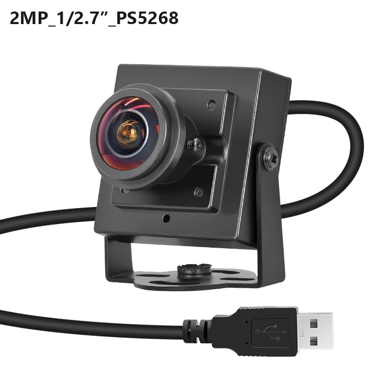 PS5268 1080P Industrial USB Camera 0.003Lux Low Light WDR 2MP CMOS Sensor Starlight Night Vision Mini Camera