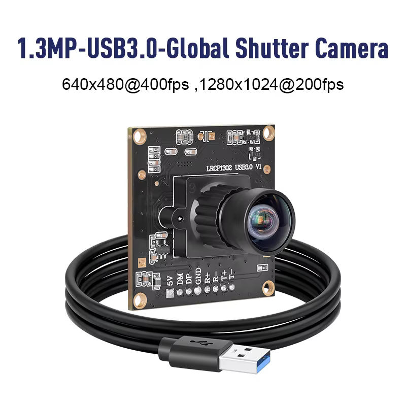 1.3MP 400fps 200fps Global Shutter USB3.0 Camera Module for Conference, Plug & Play on PC/Mac/Linux supplier