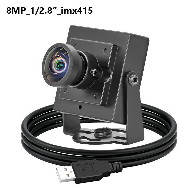 imx415 8MP USB Industrial Camera 4K UHD 3840*2160 30fps MJPG/YUY2 UVC Plug Play Mini Webcam