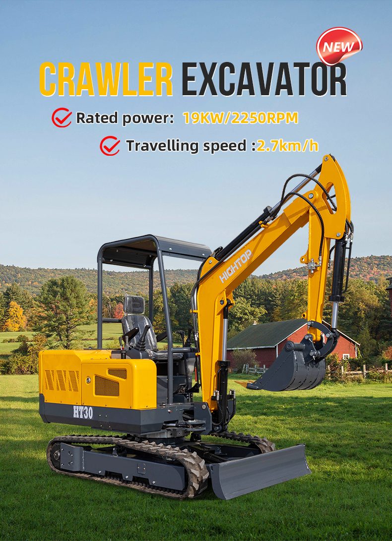 HT30 3T Mini Excavator With Closed Cab