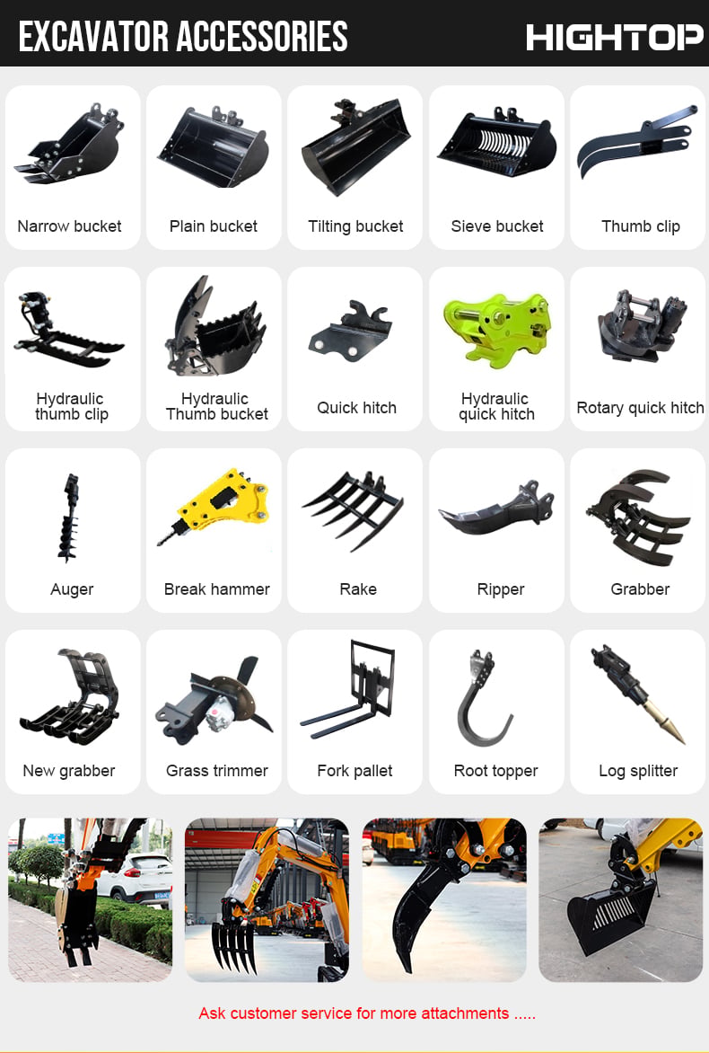 HT30 3T Mini Excavator With Closed Cab