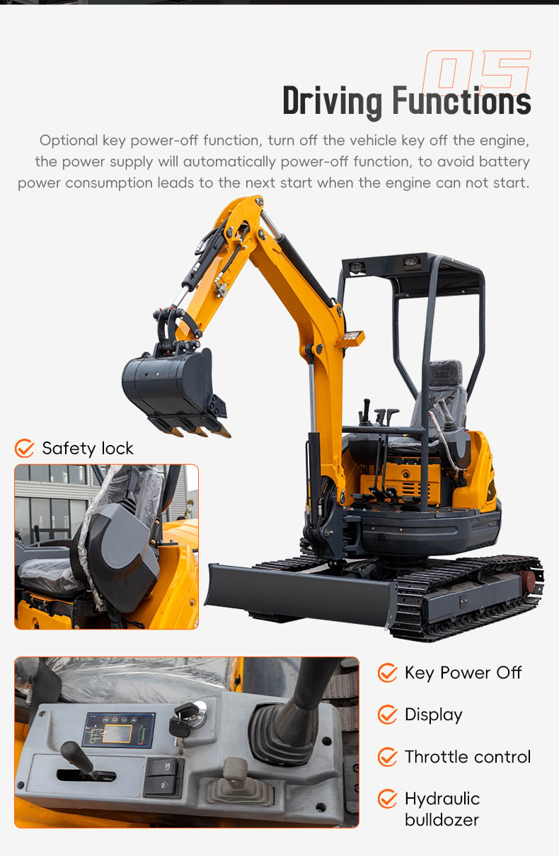HT25 2.5ton Mini Excavator