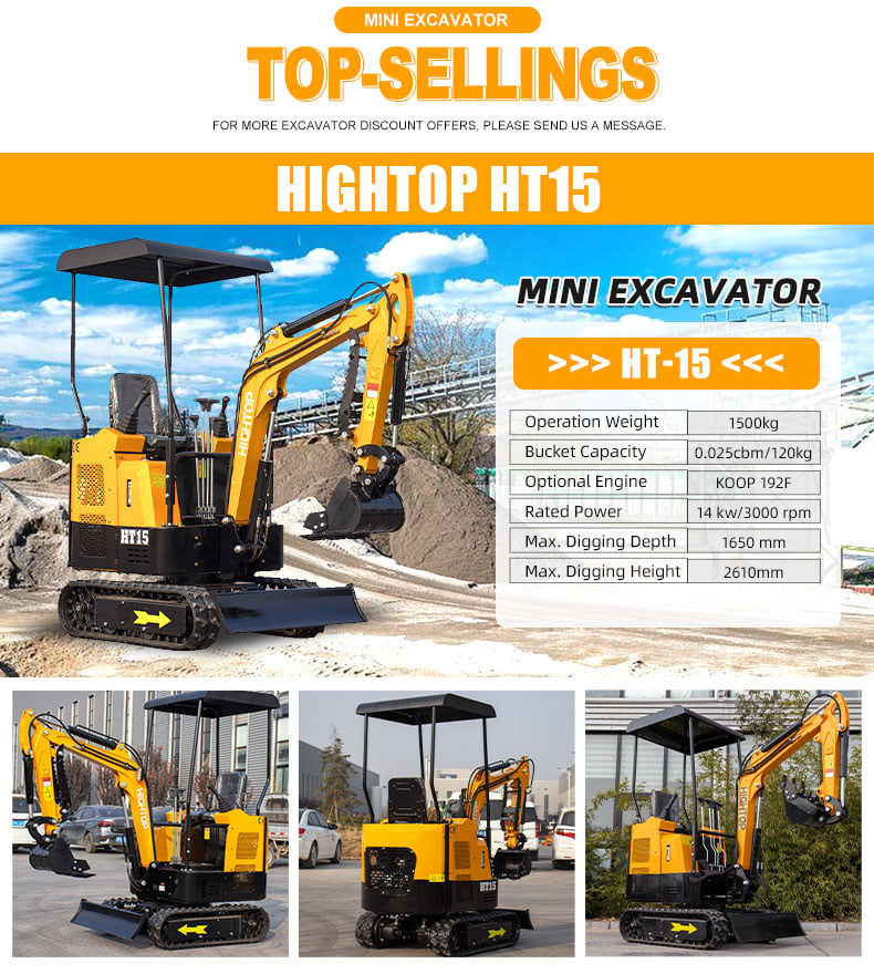 HT18L Mini Excavator
