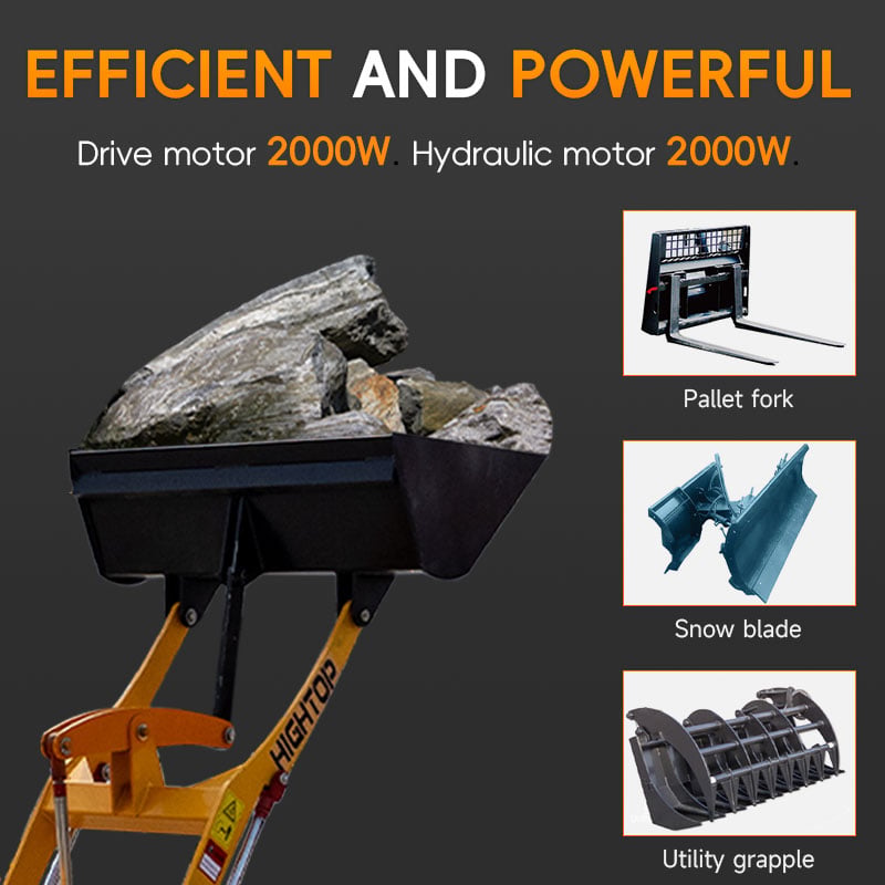HTEL18 Electric mini Loader