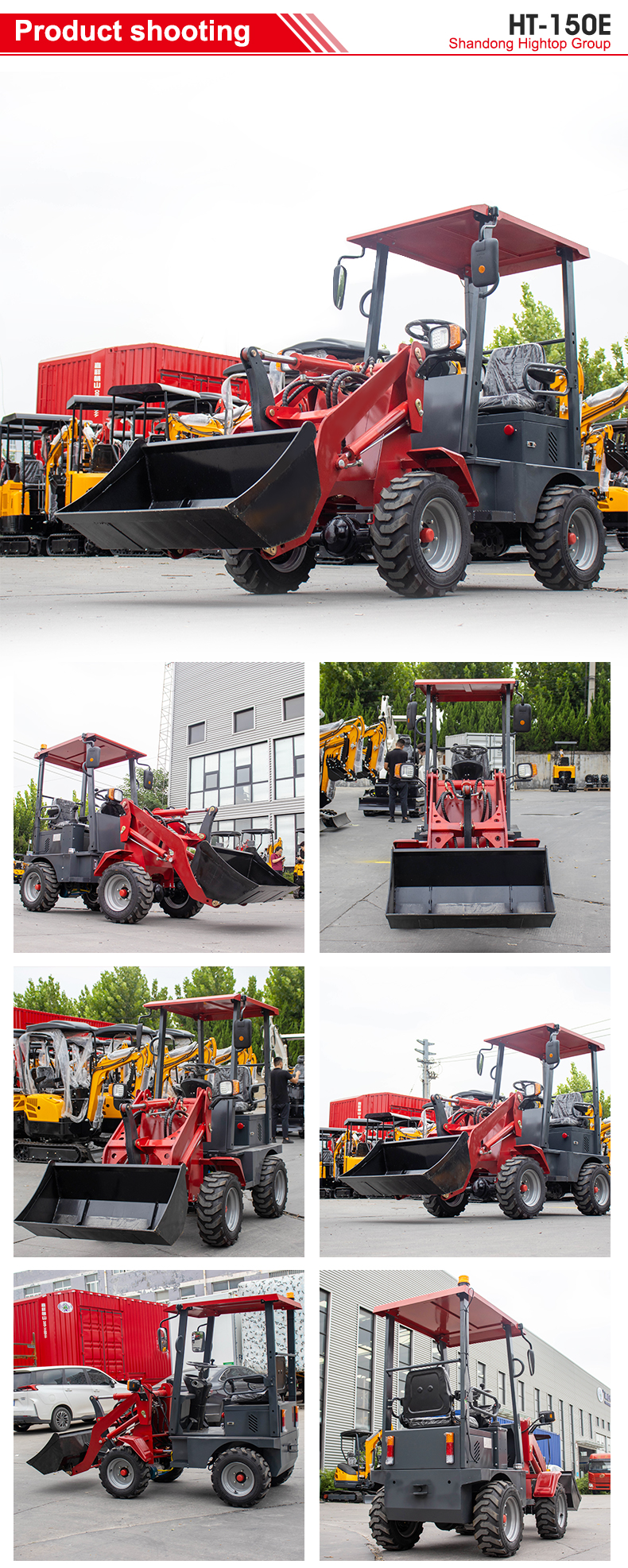 HT-150E Electric wheel loader
