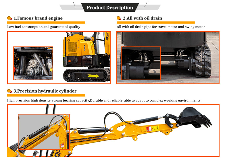 HT-15KS Mini Excavators