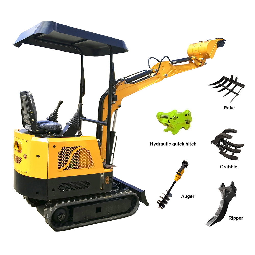 Excavator Attachments for Digging, Grading and Site Work