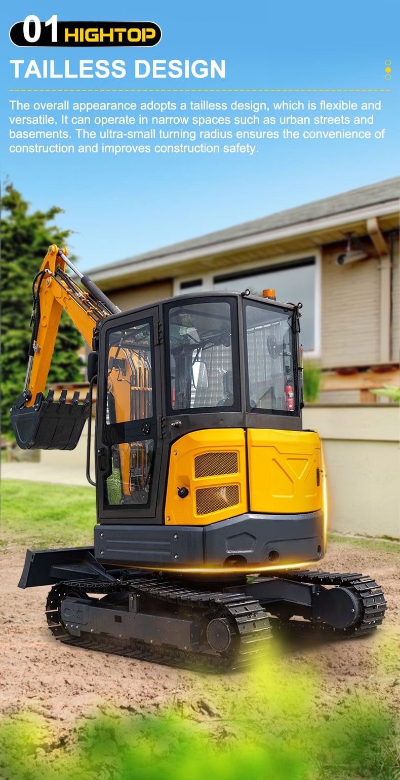 HT35 3.5ton Mini Excavator