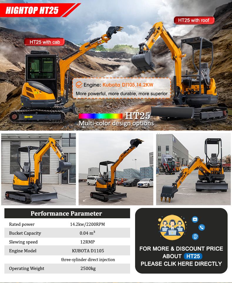 HT-15KS Mini Excavators