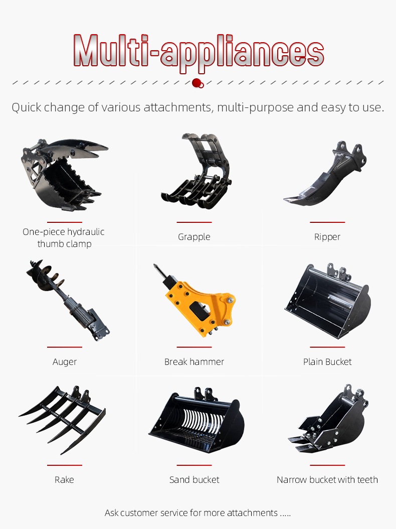 HT20-1 2ton Mini Excavator