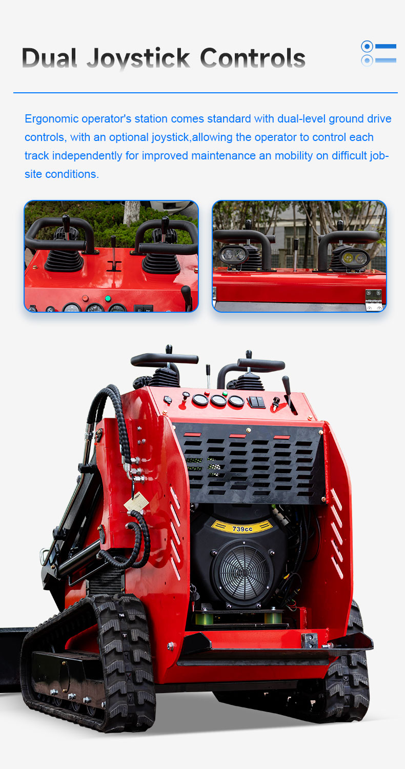 HTHY382T Mini Skid Steer Loader