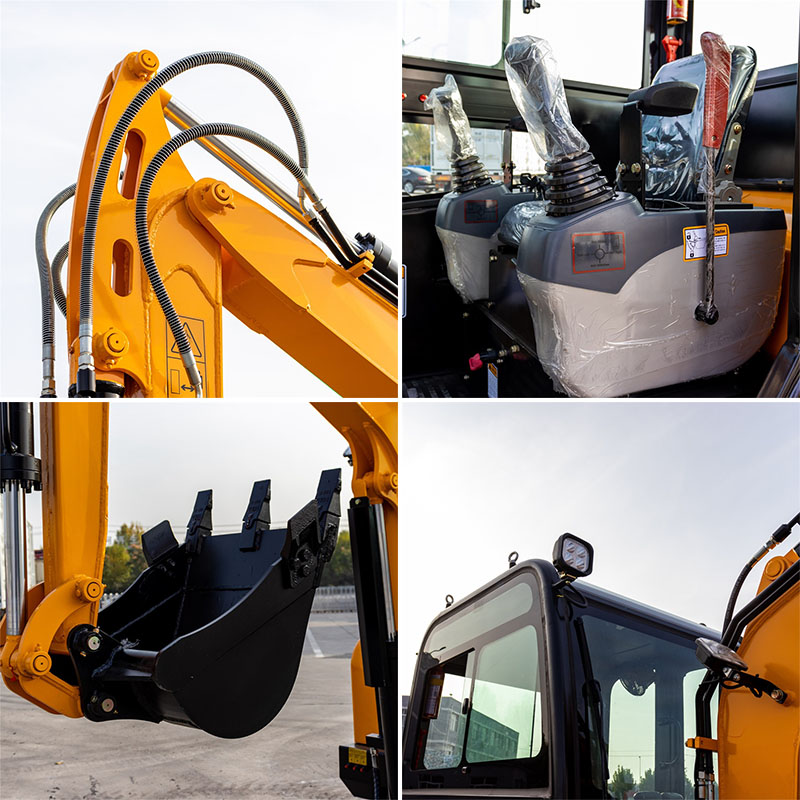 HT30 3T Mini Excavator With Closed Cab