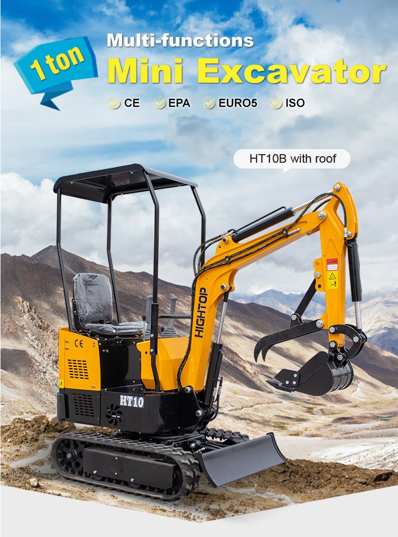 HT10B 1ton Mini Excavator