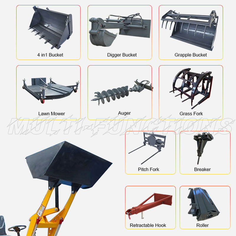 HTEL18 Electric mini Loader