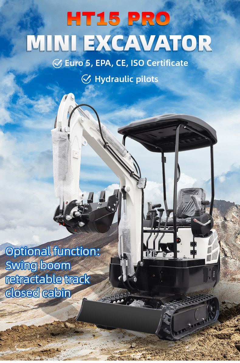 HT15Pro 1.5ton Mini Excavator