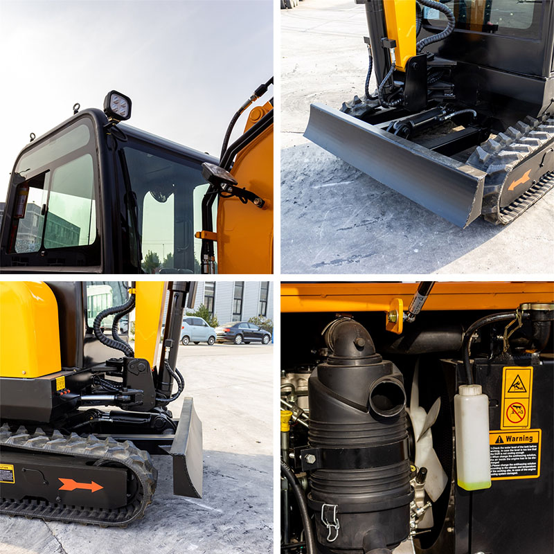 HT30 3T Mini Excavator With Closed Cab