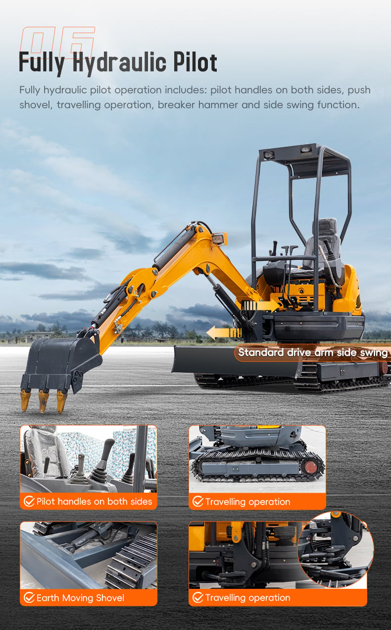 HT25 2.5ton Mini Excavator