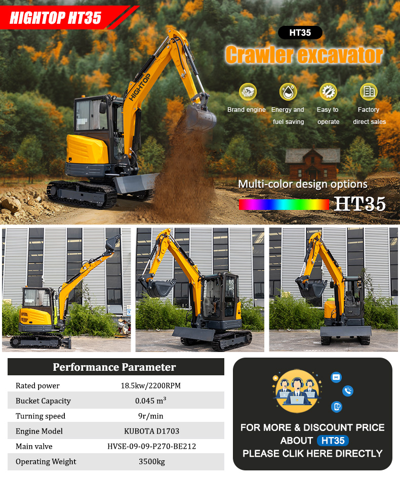HT-15KS Mini Excavators