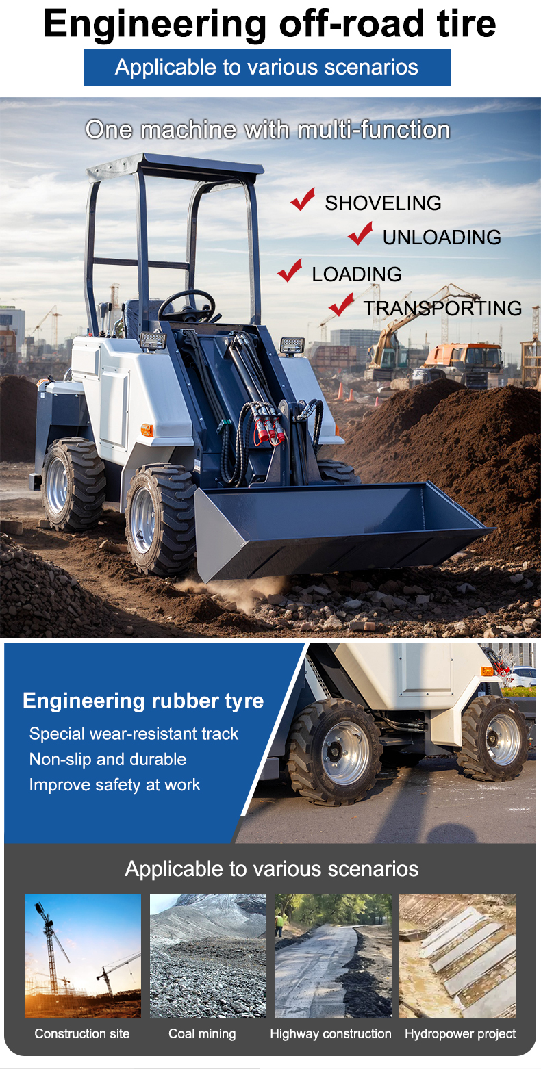 HT-L28 telescopic arm mini loader
