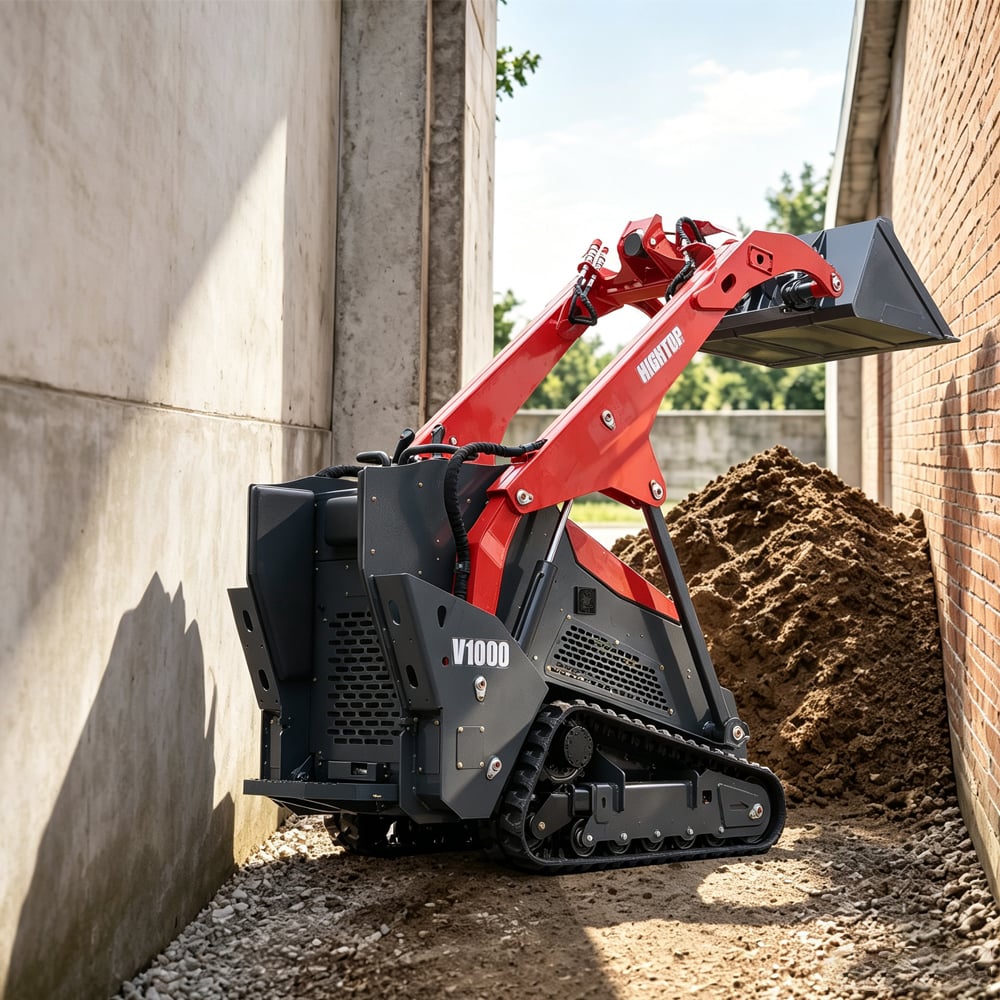 HTV1000 Fits Tight Work Areas Without Sacrificing Control