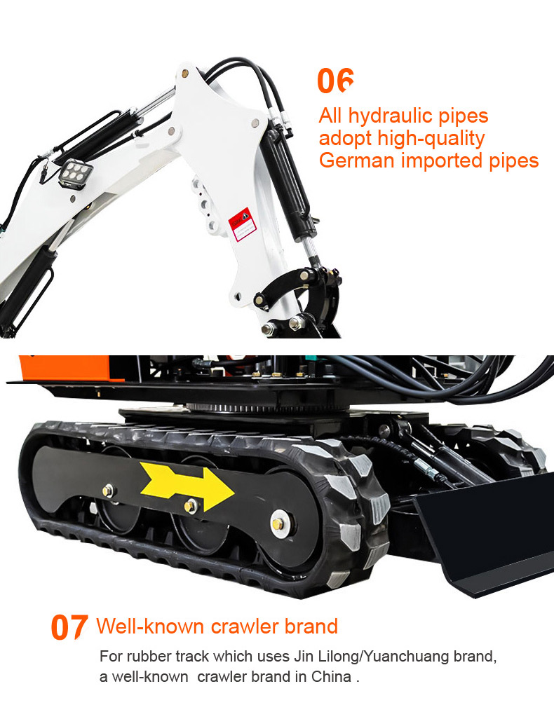 HT08 800kg Mini Excavator