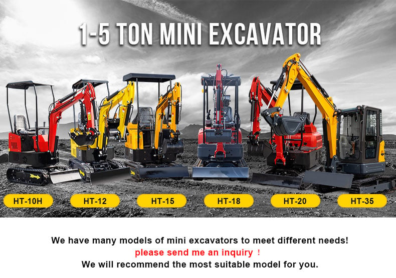 HT30 3T Mini Excavator With Closed Cab