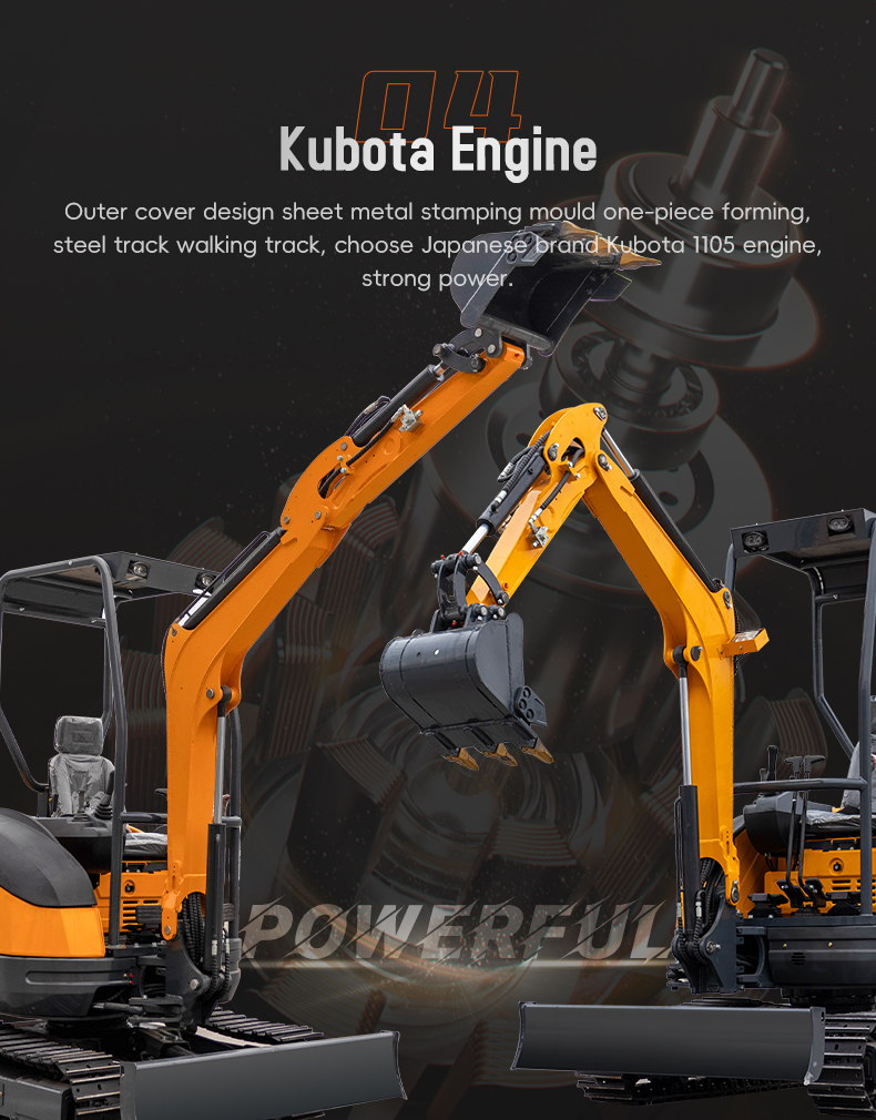 HT25 2.5ton Mini Excavator