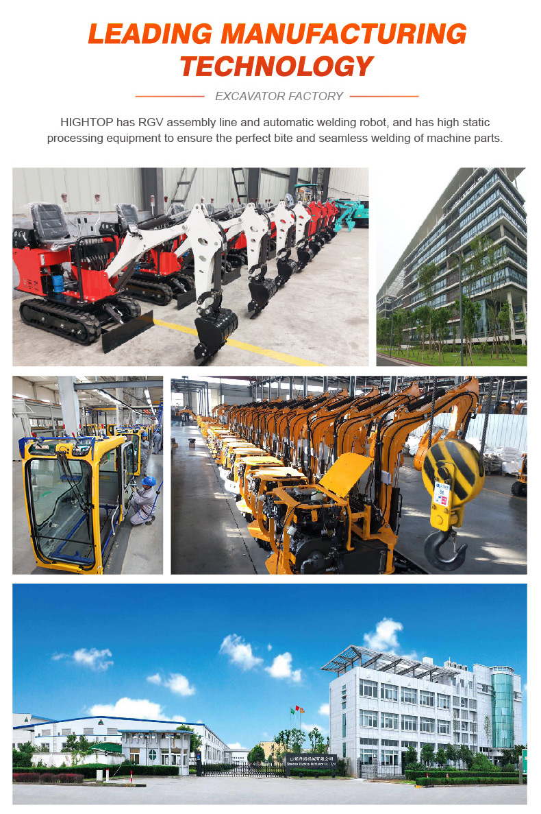 HT08 800kg Mini Excavator