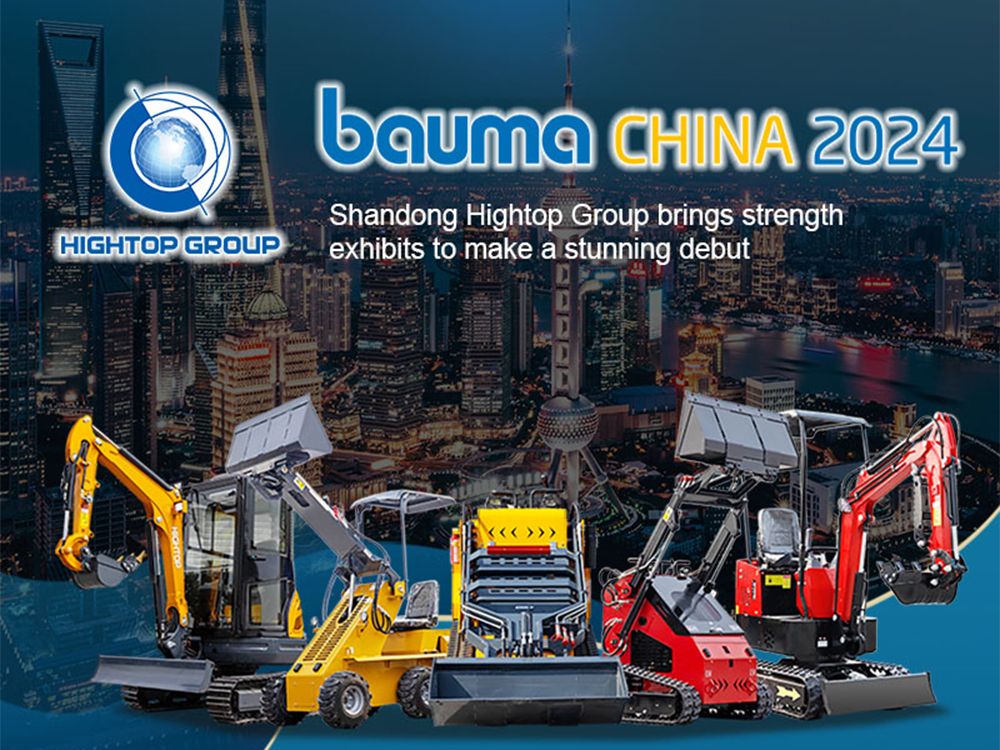 BAUMA CHINA 2024: SHANDONG HIGHTOP GRUPPEN PRÄSENTERAR STARKA UTMÄRKELSER FÖR EN IMPRESSIV DEBUT