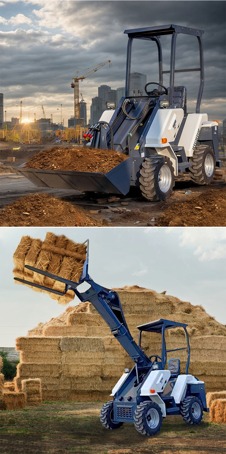 HT-L28 telescopic arm mini loader