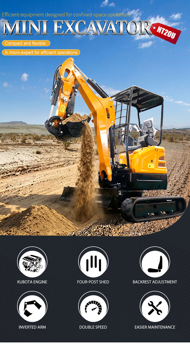 HT-20U Mini Excavator