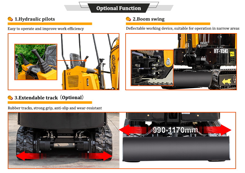 HT-15KS Mini Excavators