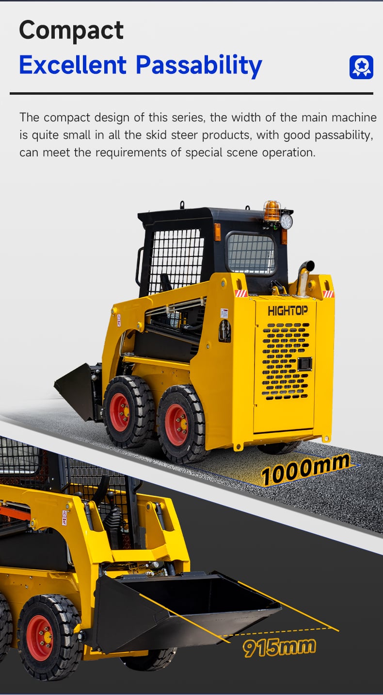 HTHY25 Wheeled Skid Steer Loaders