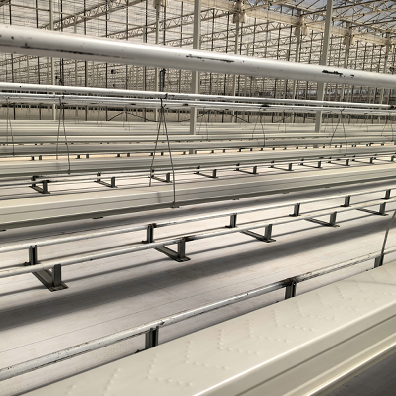 Greenhouse Soilless Cultivation Trough Supports