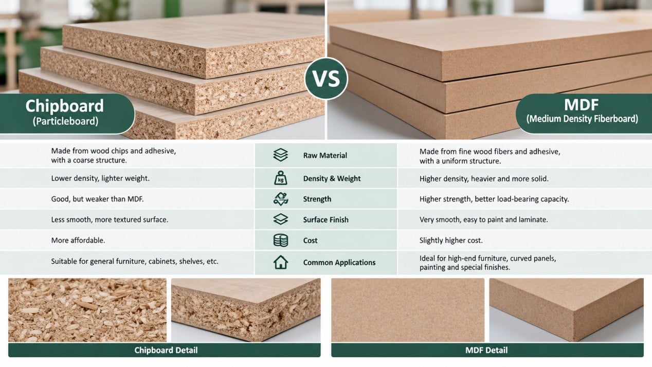Choosing Substrates for Decorative Boards: ParticleBoard vs. MDF – A Guide to Avoiding Pitfalls in Overseas Sourcing
