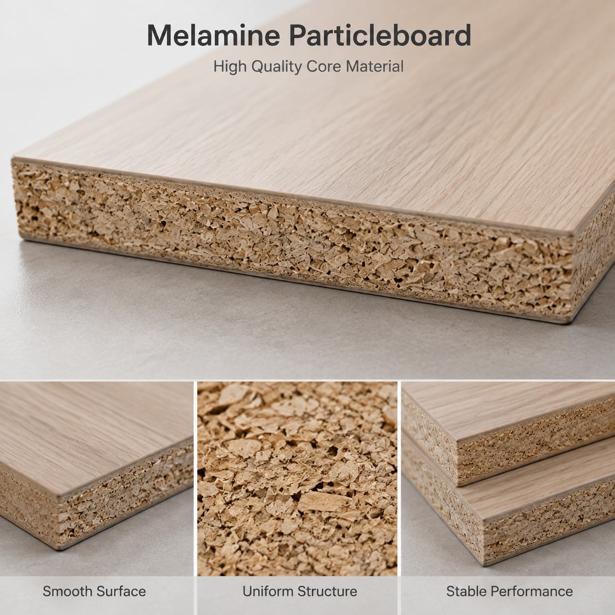 Detailed Explanation of Melamine Boards: How to Choose the Right Substrate (Particleboard/MDF/Plywood) 2