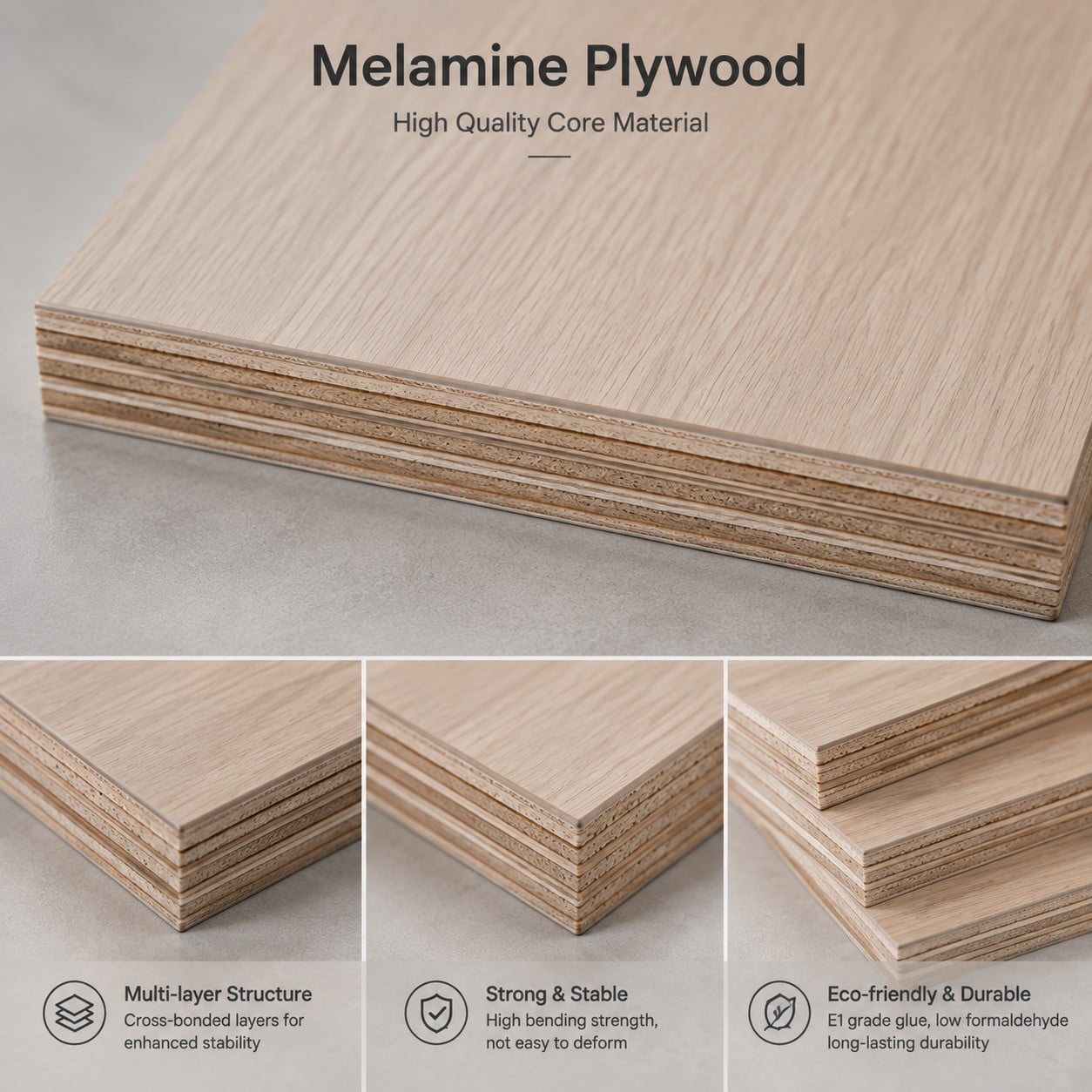 Detailed Explanation of Melamine Boards: How to Choose the Right Substrate (Particleboard/MDF/Plywood) 4