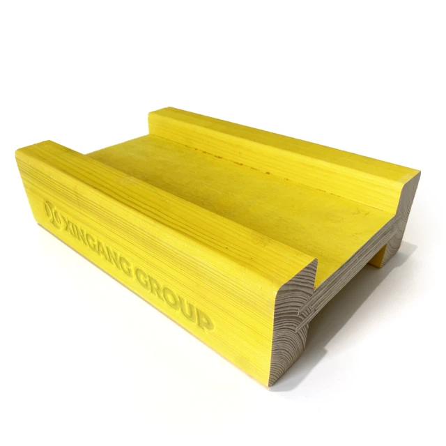 H20 Beam For Use With Construction Formwork, Building Construction, Cement Load-Bearing, Yellow, Length Customizable.