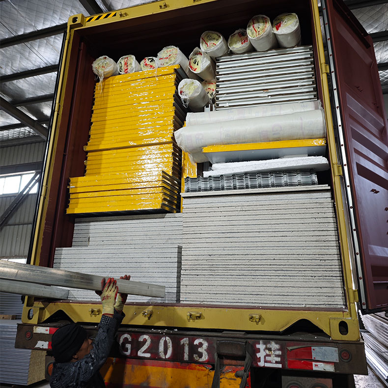 Product Packaging and Shipping Scene in the Factory