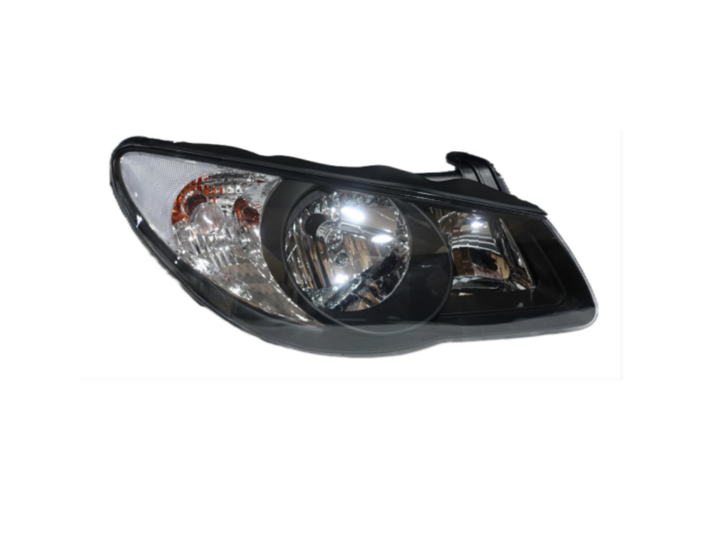 CARVAL Autoersatzteil Scheinwerfer für Hyundai Elantra 2007 Schwarz Gelb JH02-ELT07-001C