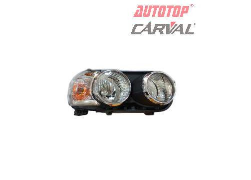 CARVAL SCHEINWERFER FÜR CHEVROLET AVEO 2011 ELEKTRISCH MIT CHROMRING OE 96831091 OE 96831092