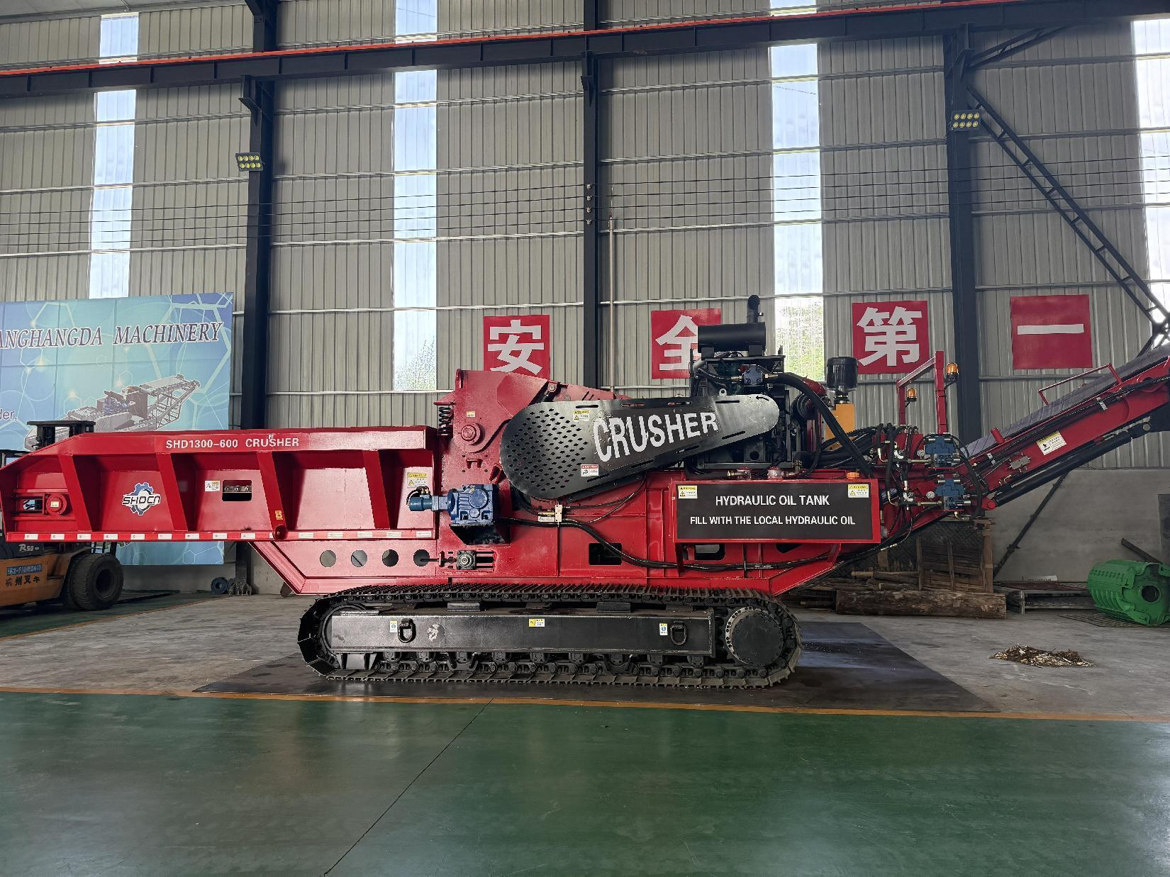 What are the advantages of a diesel wood chipper in outdoor use?