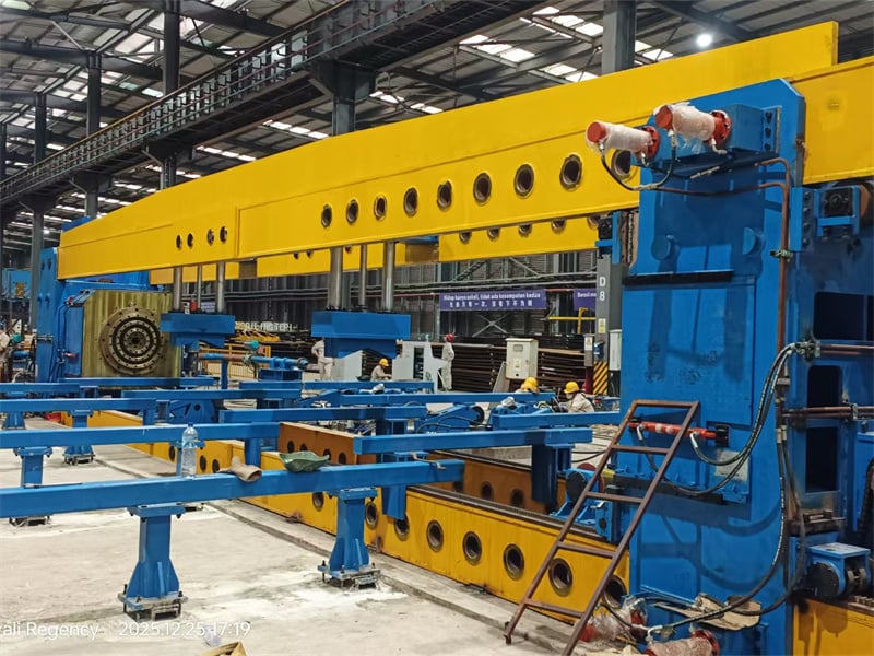 Indonesia On-Site Installation of 1220-1700T Hydrostatic Tester