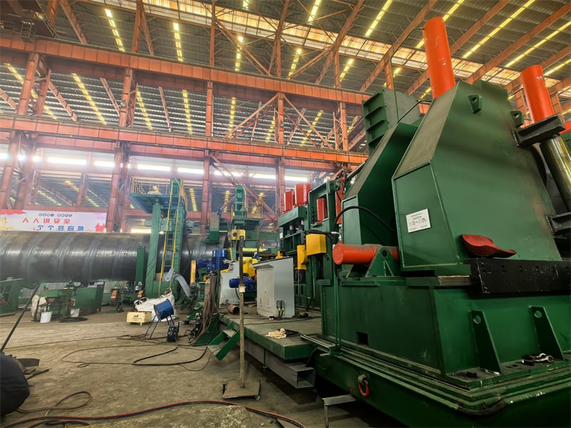 28mm Thick Wall, 40m Ultra-Long Spiral Pipe  3620 Spiral Pipe Mill in Zhejiang,china
