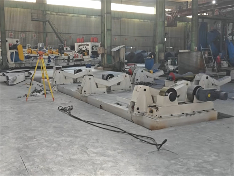Successuful Installation of 3620mm Spiral Pipe Machine in China