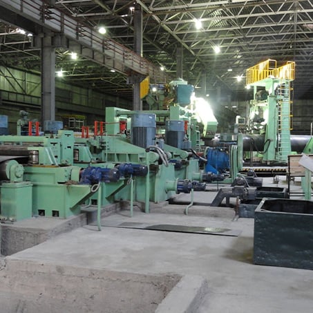 Complete 1620mm Rear Swing API Spiral Pipe Production Line in Uzi