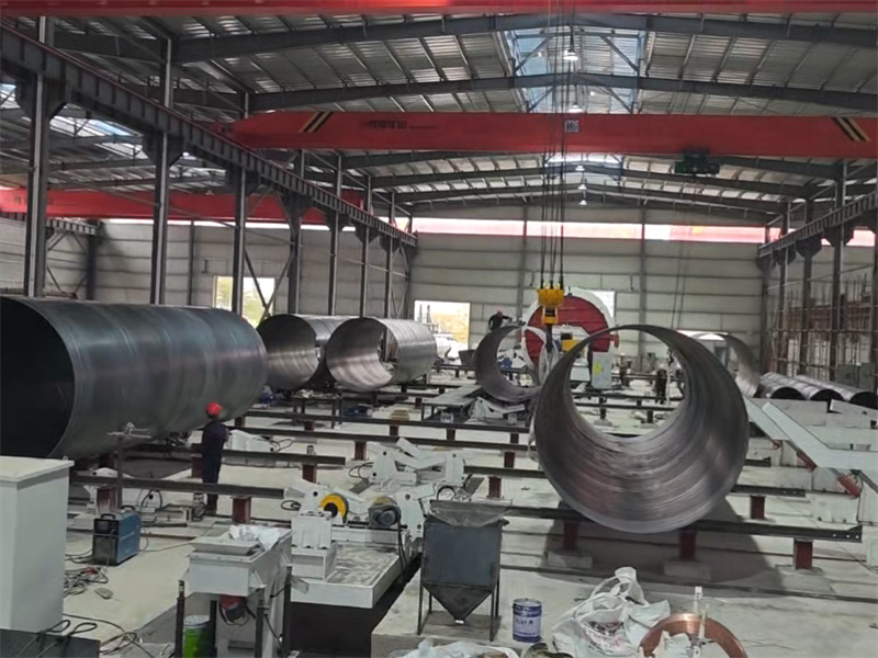 3820 Large-Diameter Spiral Pipe Starts Production in Guangxi,China