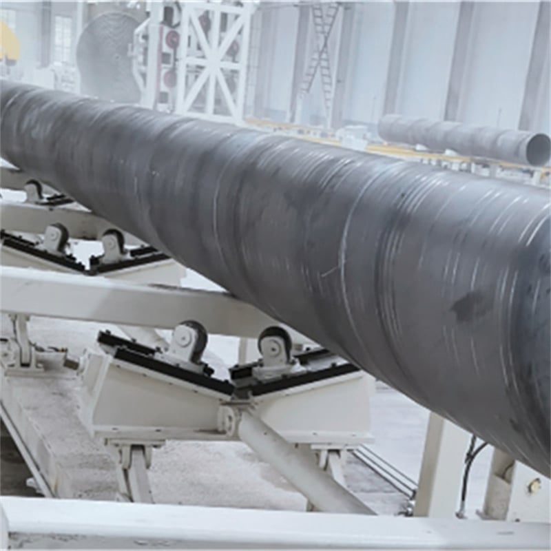 Φ820mm Spiral Welded Pipe Mill Successfully Produces Pipe on First Trial