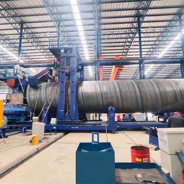 3840mm Spiral Pipe Machine Continuous stable production over past year in Thailand